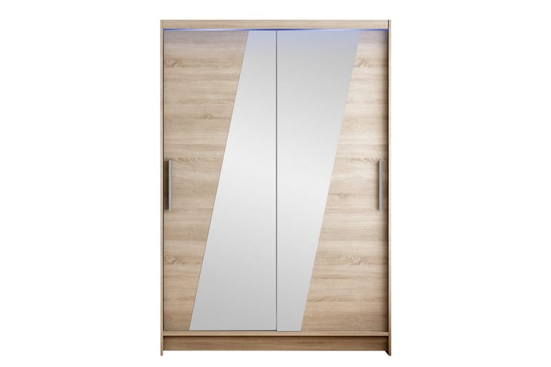 Estella Garderobe med Spejl 120x200 cm, Beige