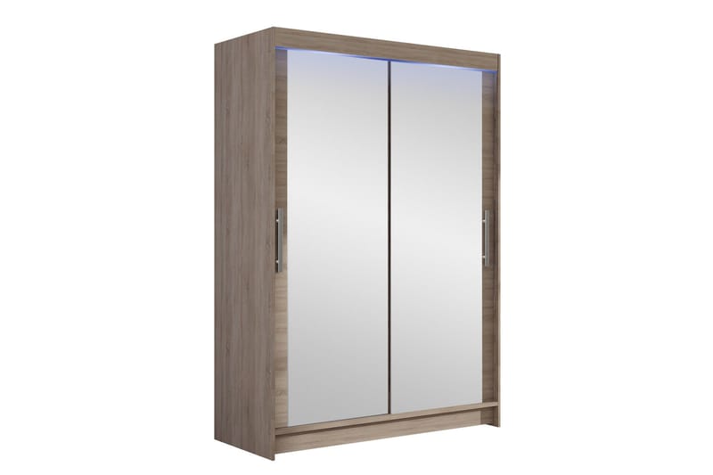 Estella Garderobe med Spejl 120x200 cm, Beige
