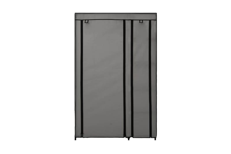 Foldbart Klædeskab 110 X 45 X 175 Cm Stof Grå - Grå - Opbevaring - Tøjopbevaring - Garderobeskabe