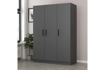 Fruitland Garderobe 135 cm - Antracit - Opbevaring - Tøjopbevaring - Garderobeskabe