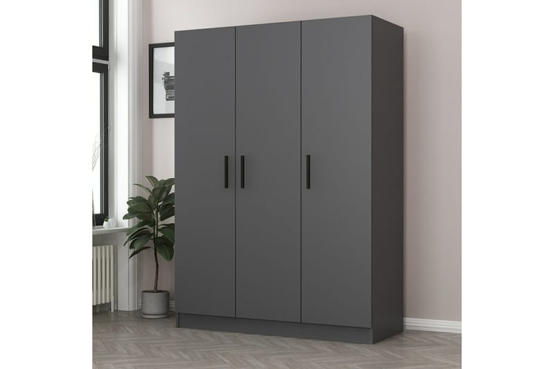 Fruitland Garderobe 135 cm, Antracit