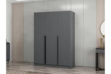 Fruitland Garderobe 135 cm - Antracit - Opbevaring - Tøjopbevaring - Garderobeskabe