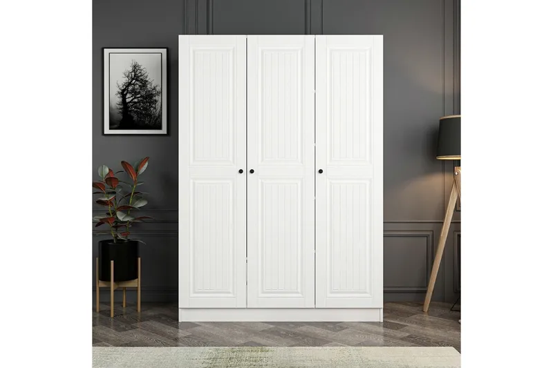 Fruitland Garderobe 135 cm, Cream