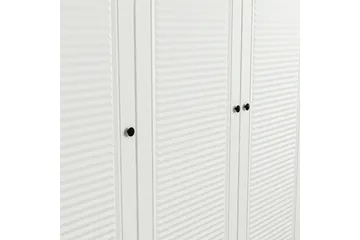 Fruitland Garderobe 135x210 cm - Hvid - Opbevaring - Tøjopbevaring - Garderobeskabe