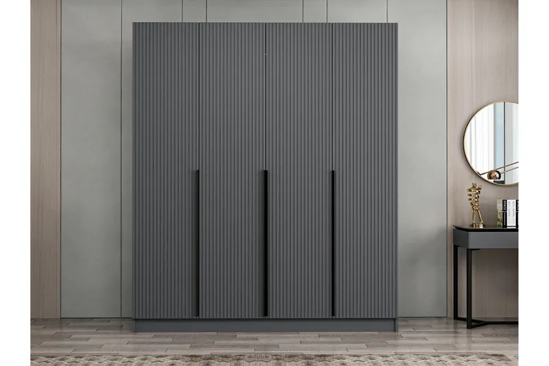 Fruitland Garderobe 180 cm, Antracit