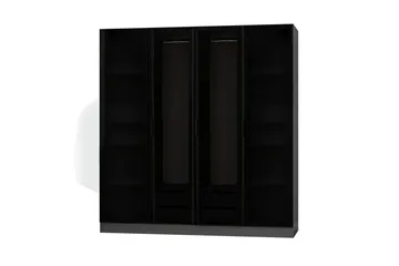 Fruitland Garderobe 180 cm - Antracit - Opbevaring - Tøjopbevaring - Garderobeskabe