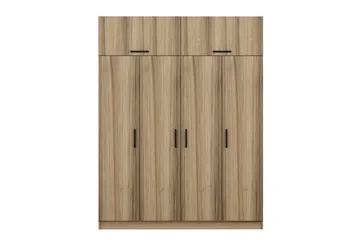 Fruitland Garderobe 180 cm - Brun - Opbevaring - Tøjopbevaring - Garderobeskabe