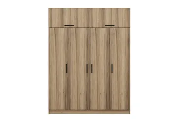 Fruitland Garderobe 180 cm - Brun - Opbevaring - Tøjopbevaring - Garderobeskabe