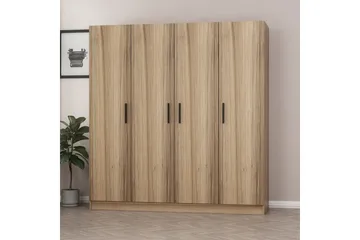 Fruitland Garderobe 180 cm - Brun - Opbevaring - Tøjopbevaring - Garderobeskabe