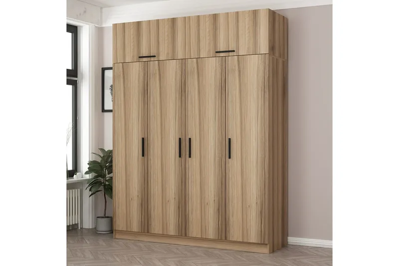 Fruitland Garderobe 180 cm, Brun