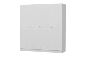 Fruitland Garderobe 180 cm - Hvid - Opbevaring - Tøjopbevaring - Garderobeskabe