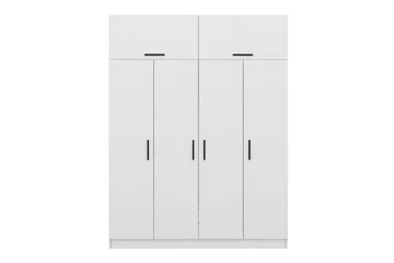 Fruitland Garderobe 180 cm - Hvid - Opbevaring - Tøjopbevaring - Garderobeskabe