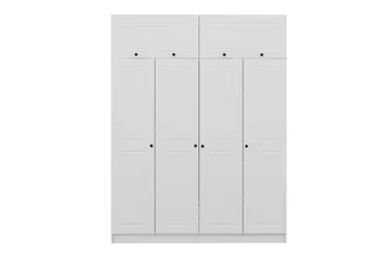 Fruitland Garderobe 180 cm - Hvid - Opbevaring - Tøjopbevaring - Garderobeskabe