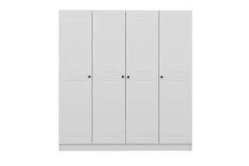 Fruitland Garderobe 180 cm - Hvid - Opbevaring - Tøjopbevaring - Garderobeskabe