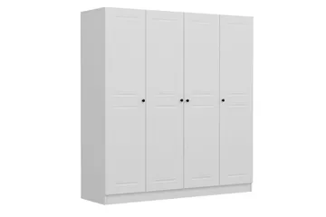 Fruitland Garderobe 180 cm - Hvid - Opbevaring - Tøjopbevaring - Garderobeskabe
