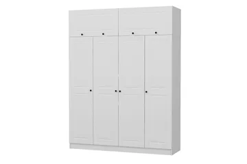 Fruitland Garderobe 180 cm - Hvid - Opbevaring - Tøjopbevaring - Garderobeskabe