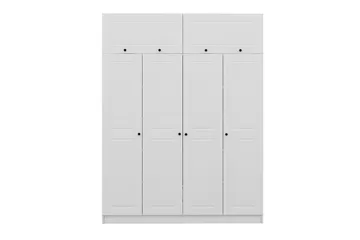Fruitland Garderobe 180 cm - Hvid - Opbevaring - Tøjopbevaring - Garderobeskabe