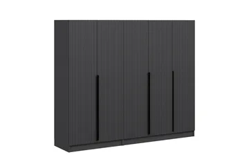 Fruitland Garderobe 225 cm - Antracit - Opbevaring - Tøjopbevaring - Garderobeskabe