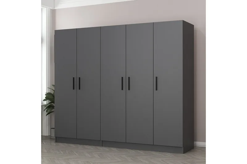 Fruitland Garderobe 225 cm, Antracit