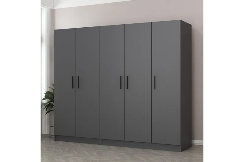 Fruitland Garderobe 225 cm, Antracit