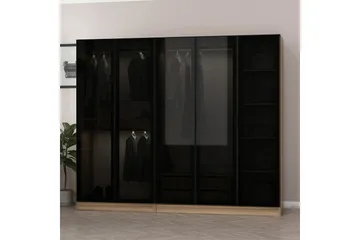 Fruitland Garderobe 225 cm - Brun - Opbevaring - Tøjopbevaring - Garderobeskabe