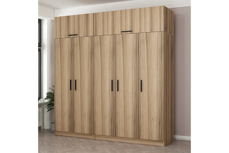Fruitland Garderobe 225 cm, Brun