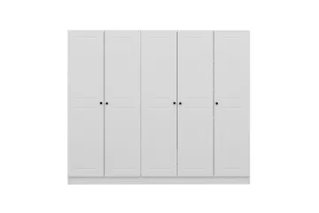 Fruitland Garderobe 225 cm - Hvid - Opbevaring - Tøjopbevaring - Garderobeskabe