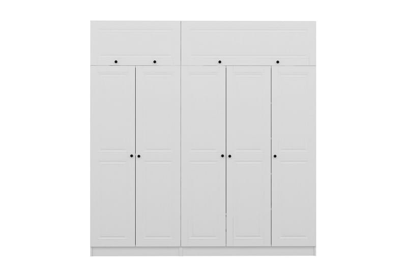 Fruitland Garderobe 225 cm - Hvid - Opbevaring - Tøjopbevaring - Garderobeskabe