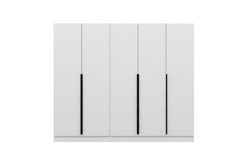 Fruitland Garderobe 225 cm - Hvid - Opbevaring - Tøjopbevaring - Garderobeskabe