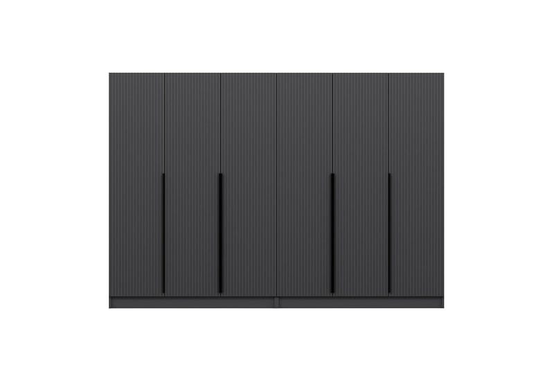 Fruitland Garderobe 270 cm - Antracit - Opbevaring - Tøjopbevaring - Garderobeskabe