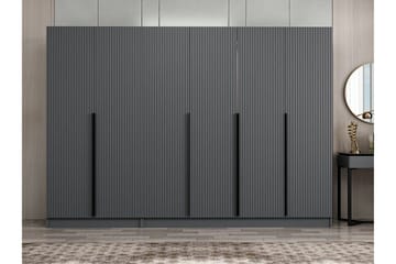 Fruitland Garderobe 270 cm - Antracit - Opbevaring - Tøjopbevaring - Garderobeskabe