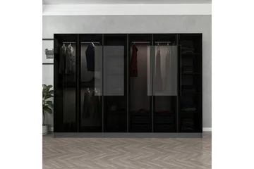Fruitland Garderobe 270 cm - Antracit - Opbevaring - Tøjopbevaring - Garderobeskabe