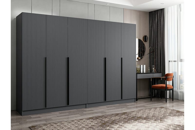 Fruitland Garderobe 270 cm, Antracit