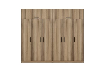 Fruitland Garderobe 270 cm - Brun - Opbevaring - Tøjopbevaring - Garderobeskabe