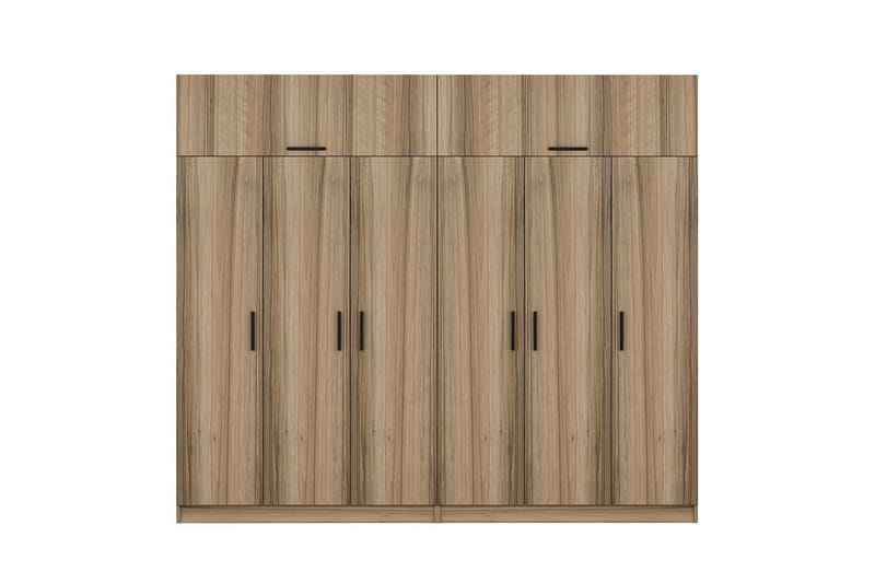 Fruitland Garderobe 270 cm - Brun - Opbevaring - Tøjopbevaring - Garderobeskabe
