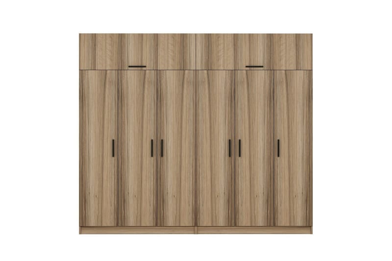 Fruitland Garderobe 270 cm - Brun - Opbevaring - Tøjopbevaring - Garderobeskabe