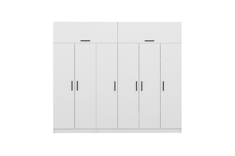 Fruitland Garderobe 270 cm - Hvid - Opbevaring - Tøjopbevaring - Garderobeskabe