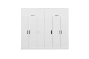 Fruitland Garderobe 270 cm - Hvid - Opbevaring - Tøjopbevaring - Garderobeskabe