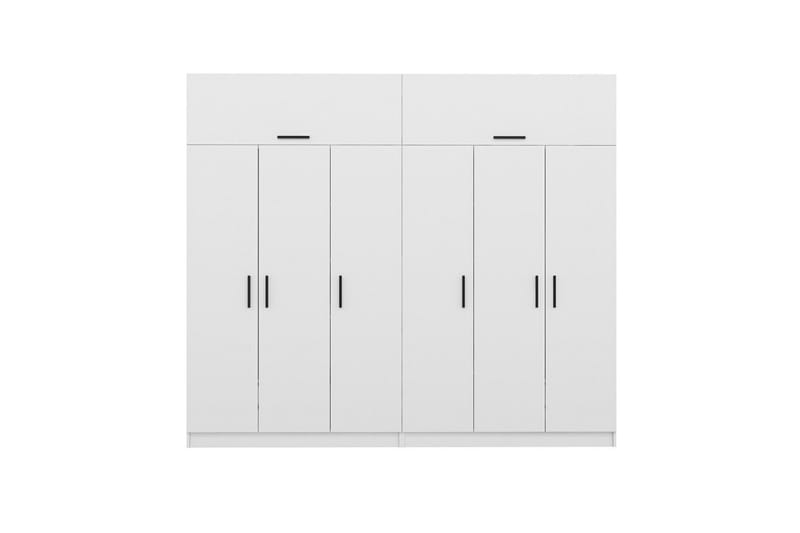 Fruitland Garderobe 270 cm - Hvid - Opbevaring - Tøjopbevaring - Garderobeskabe