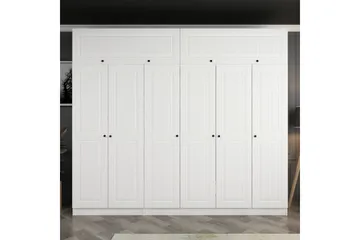 Fruitland Garderobe 270 cm - Hvid - Opbevaring - Tøjopbevaring - Garderobeskabe