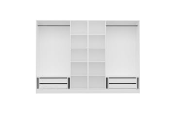 Fruitland Garderobe 270 cm - Hvid - Opbevaring - Tøjopbevaring - Garderobeskabe