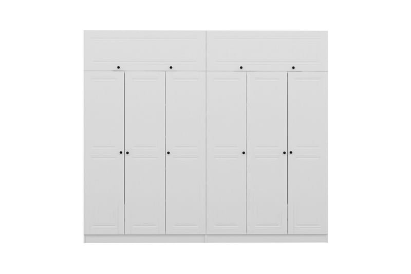 Fruitland Garderobe 270 cm - Hvid - Opbevaring - Tøjopbevaring - Garderobeskabe