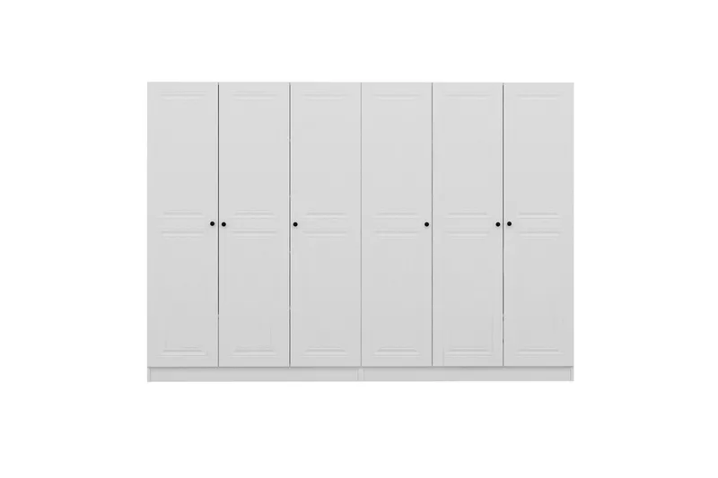 Fruitland Garderobe 270 cm - Hvid - Opbevaring - Tøjopbevaring - Garderobeskabe