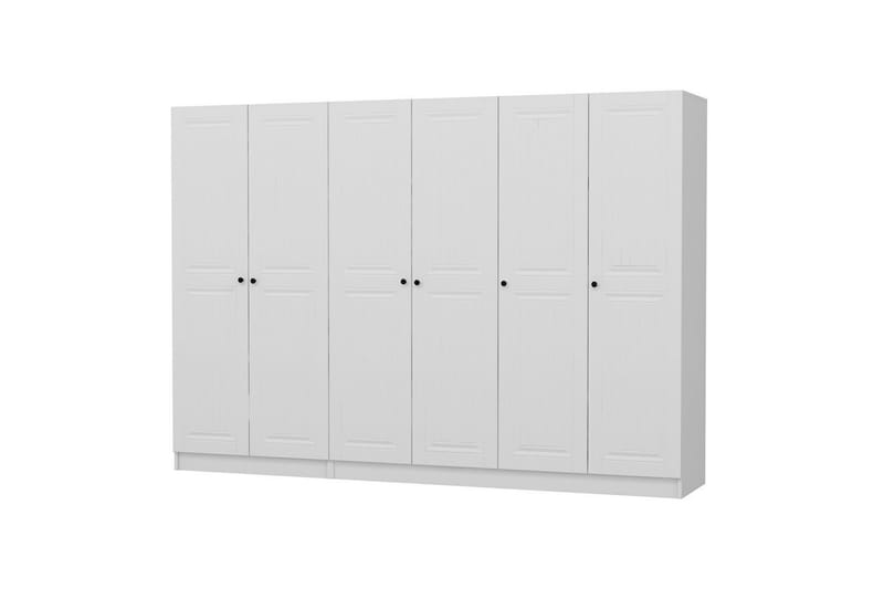 Fruitland Garderobe 270 cm - Hvid - Opbevaring - Tøjopbevaring - Garderobeskabe