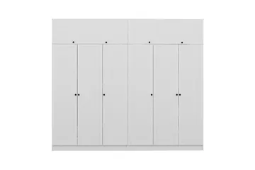 Fruitland Garderobe 270 cm - Hvid - Opbevaring - Tøjopbevaring - Garderobeskabe