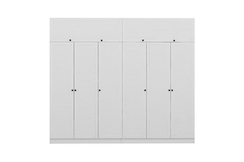 Fruitland Garderobe 270 cm - Hvid - Opbevaring - Tøjopbevaring - Garderobeskabe