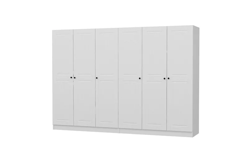 Fruitland Garderobe 270 cm - Hvid - Opbevaring - Tøjopbevaring - Garderobeskabe