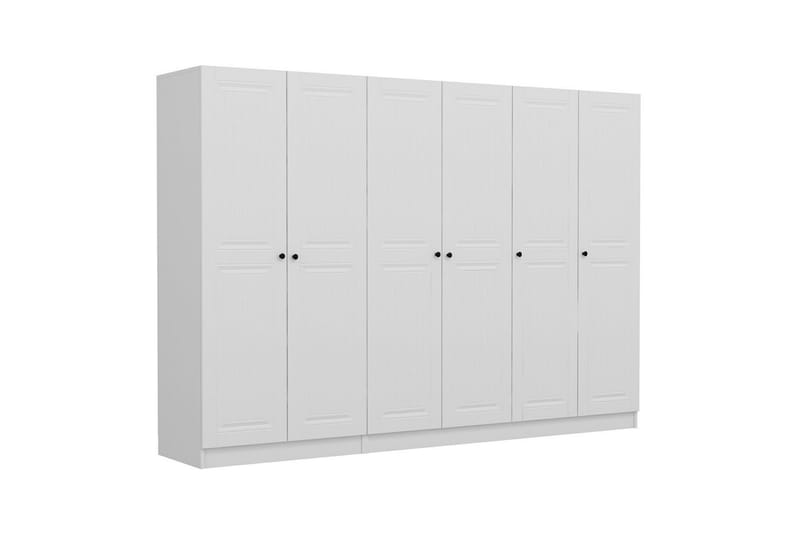 Fruitland Garderobe 270 cm - Hvid - Garderobeskabe - Garderobeskab & klædeskab