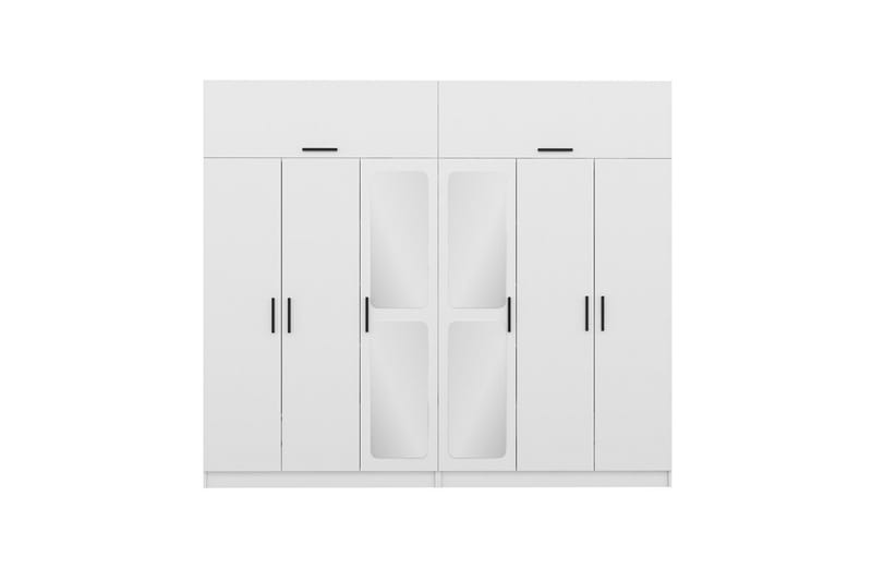 Fruitland Garderobe 270 cm - Hvid - Opbevaring - Tøjopbevaring - Garderobeskabe