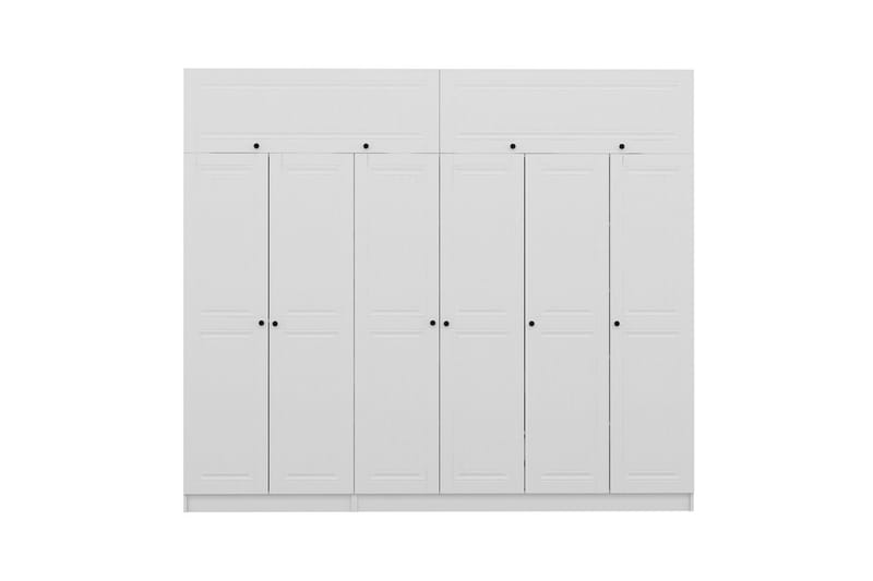 Fruitland Garderobe 270 cm - Hvid - Opbevaring - Tøjopbevaring - Garderobeskabe